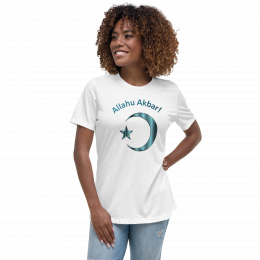 Women's Relaxed T-Shirt (Bella + Canvas 6400) Teal