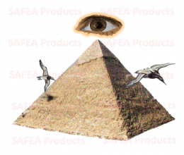 Africa Pyramid & All seeing eye